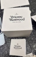 Vivienne Westwood watch quartz movement stainless steel strap 28mm pink dial wom