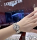 Longines Moon Phase Quartz Watch with Date Display, Moon Phase, Roman numerals,
