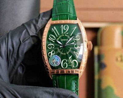 Franck Muller 55*42*13mm fully automatic mechanical movement double-sided calfsk