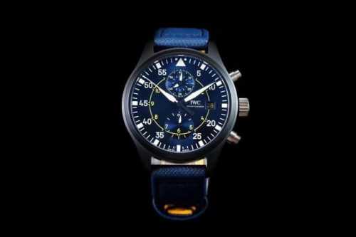 iwc Iwc Pilot's Watch Tw2 Top Gun Chronograph. Its Model Number Is Iw389001.