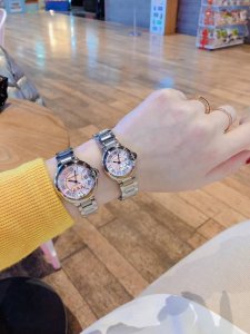 Cartier aaa quality Ballon Bleu series stainless steel bracelet, Swiss movement,