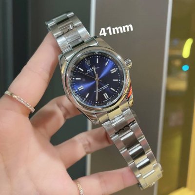 Stainless steel strap with original buckle Rolex Oyster Perpetual quartz mechan