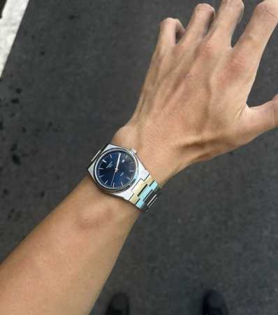 This Tissot Prx Super Player series is so cool. The square dial is really versat - Click Image to Close