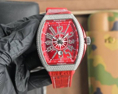 Franck Muller V45 Sc Dt series 54*42*15mm fully automatic mechanical movement, b