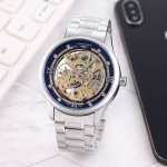 Stainless Steel Strap With Butterfly Buckle, White: , Gold: , Longines, Fully Au