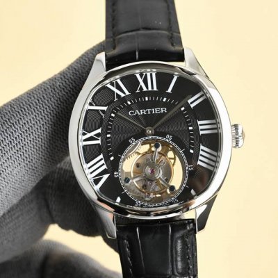 Unified Cartier Rotonde De Cartier Tourbillon Cadran Love Tourbillon Watch, With