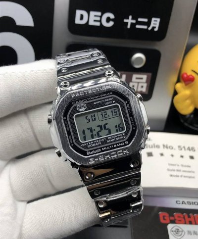 delivery photos, finally shipped! Little gold brick, gold Gmw-B5000D-1Jfb5000 35