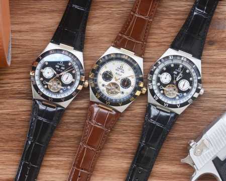 Platinum Men's Beloved Multifunctional Watch Latest: Omega's Best Design Exclusi - Click Image to Close