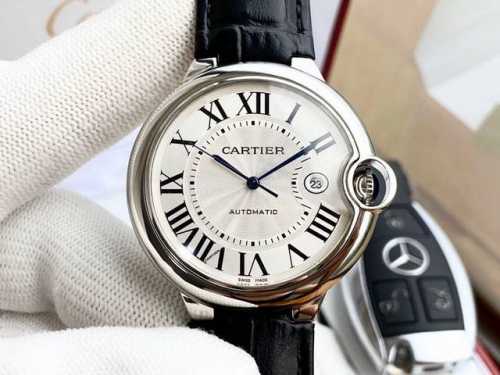 Cartier Cartler Blue Balloon Men's Watch Automatic Mechanical Movement 316 Stain