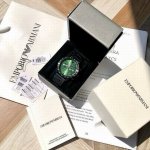 Original Armani quartz men's watch, new model from the counter! The hottest men