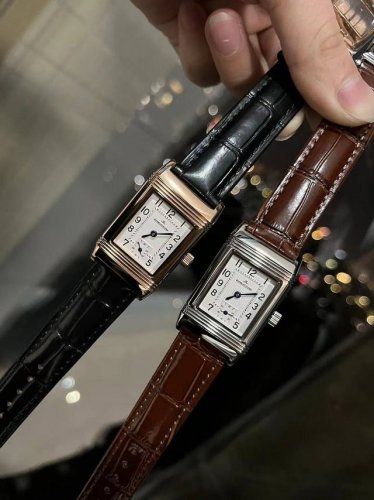 Gold + 20 Jaeger-Lecoultre Classic Flip Series High-end Women's Watch [Kiss] [Ki