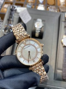 Armani Ar1909 Ferris Wheel Ladies' Watch, 316L stainless steel case and strap, A