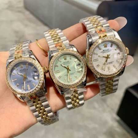 Rolex Datejust 31mm Watch: A Dazzling Declaration of 10 Square-Tooth Diamonds. O - Click Image to Close