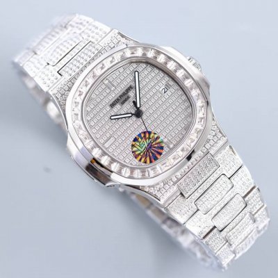 Patek Philippe Nautilus series 57191G-001, with Citizen modified 324 movement,