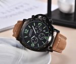 Panerai, Embodying Premium Quality. 6-Hand Display, Quartz Movement With Seconds