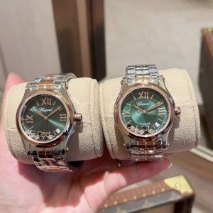 Green Diamond Happy Diamonds Three dial diameters: 30mm, 33mm, 36mm 33mm, 36mm w