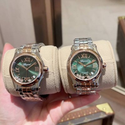Green Diamond Happy Diamonds Three dial diameters: 30mm, 33mm, 36mm 33mm, 36mm w