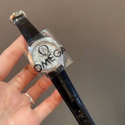 Omega Elegant Women's Watch Seeking the One Who Discovered Light Day and Night S