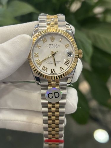 Exclusive real shot Rolex Datejust 31Mm, Swiss movement Rolex Swiss Movement Lad