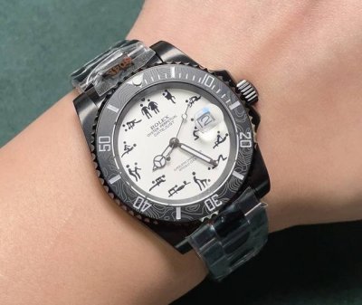 Domestic And Japanese 750 Rolex Erotic Watch In The Late 17Th Century, In Order