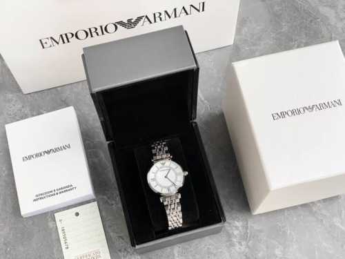 Armani Diamond-Studded Steel Strap Ladies Watch, Channel Product, Not Market Pro