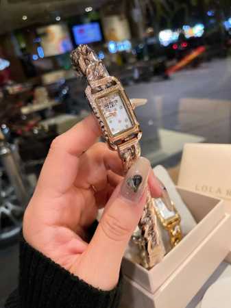 Herm S Women's Nantucket Series Quartz Movement Mirror 17X23Mm Strap "Freely Sca - Click Image to Close