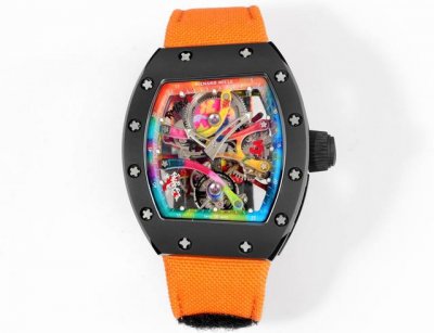 Richard Mille "Art on the Wrist" Rm68-01 Graffiti Tourbillon Upgraded zirconium