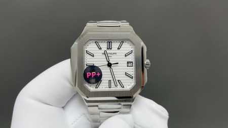 pp+ Patek Philippe Square New Series Cubitus 5821 Watch Highlights 1 Movement - Click Image to Close