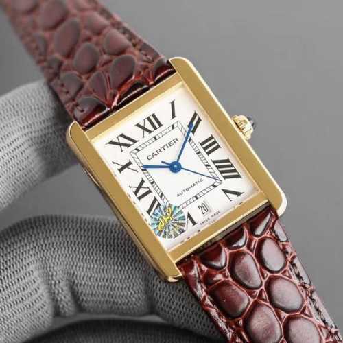 The Highest Version Of Light Diamonds! Smk Cartier Tank! Genuine Dismantling And