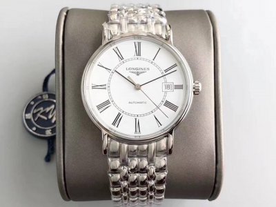 White - Gold Steel Bracelet +50 Polished Movement +200 Longines Magnificent Seri