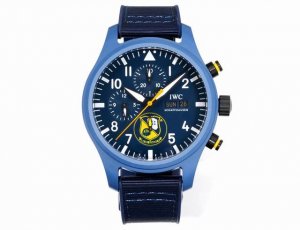 Fully Upgraded Iwc Latest Ceramic Watch The Iwc Pilot's Chronograph Watch has a