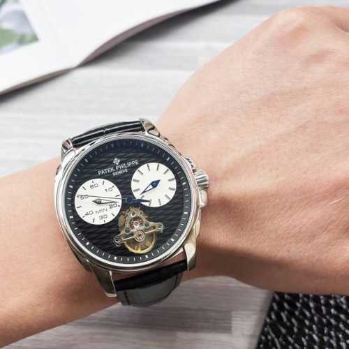 Gold+20 Steel Band 10 Patek Philippe Patek Philippe Boutique Men's Watch, Meticu