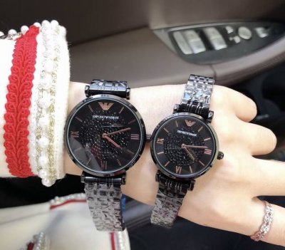 Couple series Armani starry sky cool black, very good-looking super internation