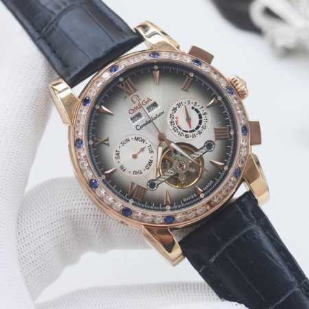 Brand: Omega Type: Men's Watch Case: Top-grade 316L stainless steel Strap: Impo - Click Image to Close