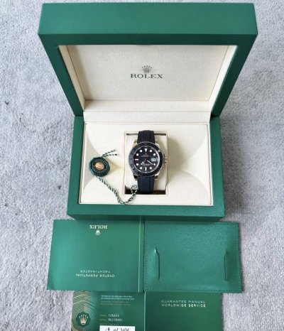 The most classic yacht, low-key luxuryRolex Yacht-Master M126655-0002 automatic