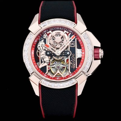 Tw New Release Jacob & Co Czech Leopard Xcr7 Cristiano Ronaldo Cr7 Collaboration