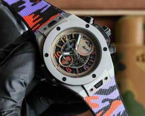 Hublot Big Bang series 316 stainless steel original case, scratch-resistant crys