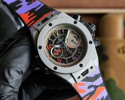 Hublot Big Bang series 316 stainless steel original case, scratch-resistant crys
