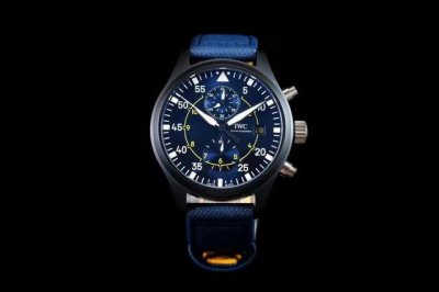 iwc Iwc Pilot's Watch Tw2 Top Gun Chronograph. Its Model Number Is Iw389001.