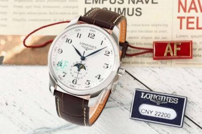 Longines Master 42mm Automatic Series Movement Type: Three-hand Half Moon Phase,