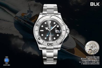 Blk latest new Rolex Yacht-Master 40Mm 42Mm series, calendar supports positive a