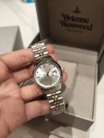 vivienne Westwood Vivian Westwood Watch Is A Beautiful Crushed Ice Blue . It