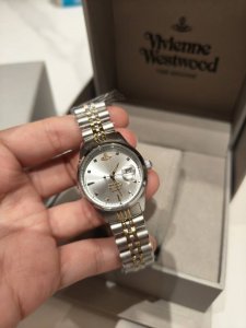 vivienne Westwood Vivian Westwood Watch Is A Beautiful Crushed Ice Blue . It