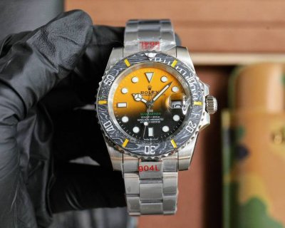 Rolex Diw Submariner Series Automatic Mechanical Steel Case, 40Mm Diameter, Coat