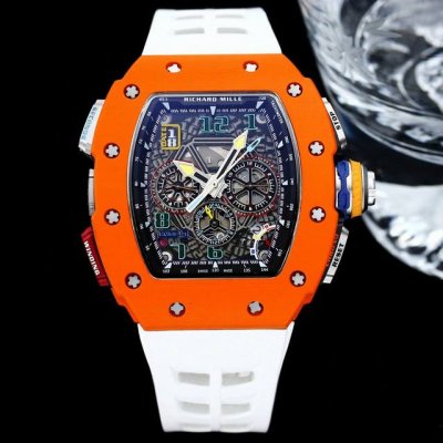 Richard Mille RM65-01 New vibrant colors: yellow and blue. New craftsmanship, mo