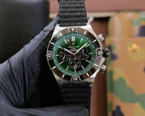 Breitling Super Mechanical Power Reserve watch, inspired by the pioneering mecha