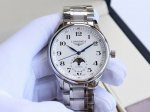 The Longines Master Collection moon phase watch features the same functionality