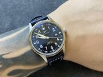 Black gold with 20 Mark upgraded rotating crown arrives! IWC Pilot's Mark 18, m