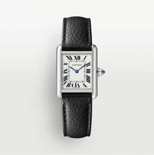 Cartier Tank Must Watch Wsta0042, quartz movement, stainless steel, small size,
