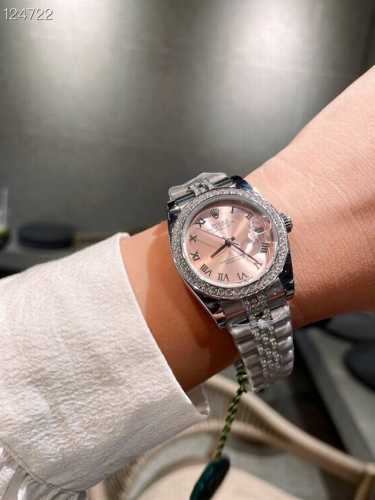 Rolex Datejust Series Classic Women's Model, Solid Steel Bracelet With Original